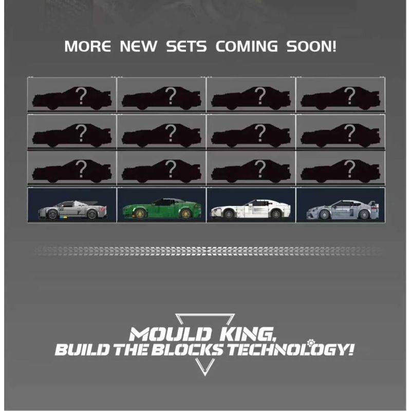 MouldKing 27112 Jesko Xếp hình lắp ráp ghép mô hình Siêu xe Koenigsegg Jesko