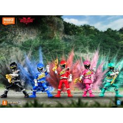 BLOKEES 75502 Xếp hình lắp ráp ghép mô hình Super Sentai Stellaris Edition Phần 2: Sự dũng cảm bùng nổ