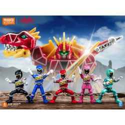 BLOKEES 75502 Xếp hình lắp ráp ghép mô hình Super Sentai Stellaris Edition Phần 2: Sự dũng cảm bùng nổ