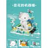 inbrixx 885013 Xếp hình lắp ráp ghép mô hình Một nhóm mèo robot: mèo robot của Douhua