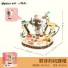 inbrixx 885016 Xếp hình lắp ráp ghép mô hình Một nhóm mèo robot: Mèo robot Pancake