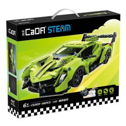 CaDA DoubleE C51309 Xếp hình lắp ráp ghép mô hình Xe thể thao điều khiển từ xa Phantom Dual Mode 1:14