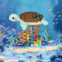 Xbert 66099 Xếp hình lắp ráp ghép mô hình rùa biển