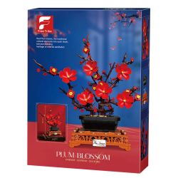 Free Tribe 11004 Plum Blossom Xếp hình lắp ráp ghép mô hình quả mận