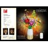Free Tribe 11006 Bouquet of Flowers Xếp hình lắp ráp ghép mô hình hoàng hôn mùa hè