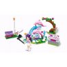 Enlighten 2002 Qman 2002 non  ĐÀI PHUN NƯỚC CÁ HEO bộ đồ chơi xếp lắp ráp ghép mô hình  CHERRY DOLPHN TREVI FOUNTAIN Các Bạn Gái 109 khối