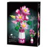 Free Tribe 11007 Lotus Xếp hình lắp ráp ghép mô hình hoa sen