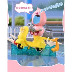 Keeppley K22301 Loopy Xếp hình lắp ráp ghép mô hình Một ngày trong cuộc đời của Lubi dễ thương: Sát thủ Zaoba
