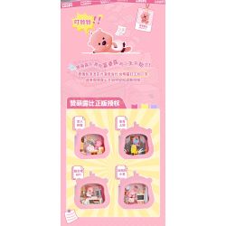 Keeppley K22303 Loopy Xếp hình lắp ráp ghép mô hình Một ngày trong cuộc sống của Ruby dễ thương: Phá hủy nó KPI