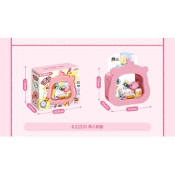 Keeppley K22303 Loopy Xếp hình lắp ráp ghép mô hình Một ngày trong cuộc sống của Ruby dễ thương: Phá hủy nó KPI