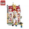 Enlighten 1130 Qman 1130 non  TÒA THỊ CHÍNH bộ đồ chơi xếp lắp ráp ghép mô hình City Thành Phố 742 khối
