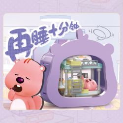 Keeppley K22305 Loopy Xếp hình lắp ráp ghép mô hình Một ngày như thế này đối với Ruby dễ thương: ngủ thêm 10 phút nữa