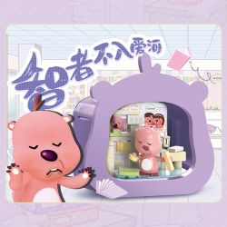 Keeppley K22308 Loopy Xếp hình lắp ráp ghép mô hình Một ngày trong cuộc đời của kẻ cặn bã Ruby: Người khôn ngoan không bao giờ yêu