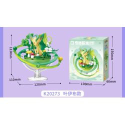 Keeppley K20269 Eevee Xếp hình lắp ráp ghép mô hình Hành tinh của gia đình Pokémon Eevee: Sun Eevee