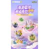 Keeppley K20270 Eevee Xếp hình lắp ráp ghép mô hình Hành tinh của gia đình Pokémon Eevee: Moon Eevee