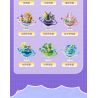 Keeppley K20270 Eevee Xếp hình lắp ráp ghép mô hình Hành tinh của gia đình Pokémon Eevee: Moon Eevee