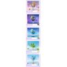 Keeppley K20270 Eevee Xếp hình lắp ráp ghép mô hình Hành tinh của gia đình Pokémon Eevee: Moon Eevee