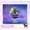 Keeppley K20270 Eevee Xếp hình lắp ráp ghép mô hình Hành tinh của gia đình Pokémon Eevee: Moon Eevee