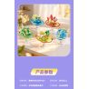 Keeppley K20270 Eevee Xếp hình lắp ráp ghép mô hình Hành tinh của gia đình Pokémon Eevee: Moon Eevee