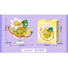 Keeppley K20270 Eevee Xếp hình lắp ráp ghép mô hình Hành tinh của gia đình Pokémon Eevee: Moon Eevee
