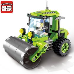 Enlighten 1104 Qman 1104 non  XE LU bộ đồ chơi xếp lắp ráp ghép mô hình City ROAD ROLLER Thành Phố 102 khối Enlighten 1104 Qman 1104 non  XE LU bộ đồ chơi xếp lắp ráp ghép mô hình City ROAD ROLLER Thành Phố 102 khối