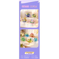 Keeppley K20273 Eevee Xếp hình lắp ráp ghép mô hình Hành tinh của gia đình Pokémon Eevee: Eevee