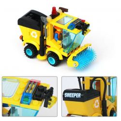 Enlighten 1101 Qman 1101 TOPOA MACTEPOB 5019 non  MÁY QUÉT ĐƯỜNG bộ đồ chơi xếp lắp ráp ghép mô hình City SWEEPER Thành Phố 102 khối Enlighten 1101 Qman 1101 TOPOA MACTEPOB 5019 non  MÁY QUÉT ĐƯỜNG bộ đồ chơi xếp lắp ráp ghép mô hình City SWEEPER Thành Phố 102 khối