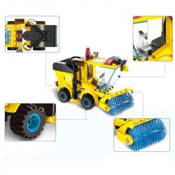 Enlighten 1101 Qman 1101 TOPOA MACTEPOB 5019 non  MÁY QUÉT ĐƯỜNG bộ đồ chơi xếp lắp ráp ghép mô hình City SWEEPER Thành Phố 102 khối Enlighten 1101 Qman 1101 TOPOA MACTEPOB 5019 non  MÁY QUÉT ĐƯỜNG bộ đồ chơi xếp lắp ráp ghép mô hình City SWEEPER Thành Phố 102 khối