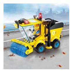 Enlighten 1101 Qman 1101 TOPOA MACTEPOB 5019 non  MÁY QUÉT ĐƯỜNG bộ đồ chơi xếp lắp ráp ghép mô hình City SWEEPER Thành Phố 102 khối Enlighten 1101 Qman 1101 TOPOA MACTEPOB 5019 non  MÁY QUÉT ĐƯỜNG bộ đồ chơi xếp lắp ráp ghép mô hình City SWEEPER Thành Phố 102 khối