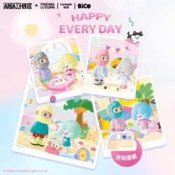 AREA-X AB0211 FARMER BOB Happy Holiday Xếp hình lắp ráp ghép mô hình Tìm kiếm kỳ lân mùa hè nhàn nhã: Ngày săn giấc mơ BOB và RICO