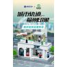 Pantasy 11044 Xếp hình lắp ráp ghép mô hình Tàu điện ngầm Phúc Châu Binhai Express