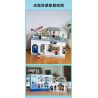 Pantasy 11044 Xếp hình lắp ráp ghép mô hình Tàu điện ngầm Phúc Châu Binhai Express