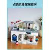 Pantasy 11044 Xếp hình lắp ráp ghép mô hình Tàu điện ngầm Phúc Châu Binhai Express