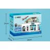 Pantasy 11044 Xếp hình lắp ráp ghép mô hình Tàu điện ngầm Phúc Châu Binhai Express