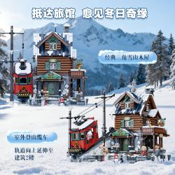 Pantasy 85033 Xếp hình lắp ráp ghép mô hình Nhà trọ Hilltop Pantasy 85033 Xếp hình lắp ráp ghép mô hình Nhà trọ Hilltop