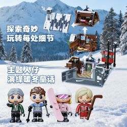 Pantasy 85033 Xếp hình lắp ráp ghép mô hình Nhà trọ Hilltop Pantasy 85033 Xếp hình lắp ráp ghép mô hình Nhà trọ Hilltop