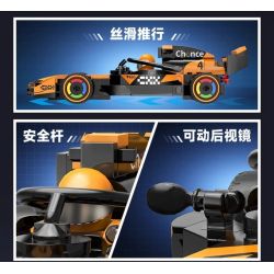 iBlock ib1080 Wild Ivory Xếp hình lắp ráp ghép mô hình Phương trình tốc độ: Đấu bò cực đỉnh