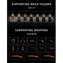 12GO 97016 Panzer VII Maus Xếp hình lắp ráp ghép mô hình Xe tăng siêu nặng Maus 1:28