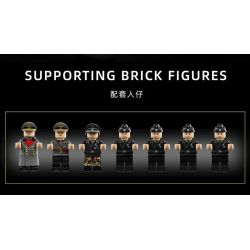 12GO 97016 Panzer VII Maus Xếp hình lắp ráp ghép mô hình Xe tăng siêu nặng Maus 1:28