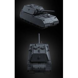 12GO 97016 Panzer VII Maus Xếp hình lắp ráp ghép mô hình Xe tăng siêu nặng Maus 1:28