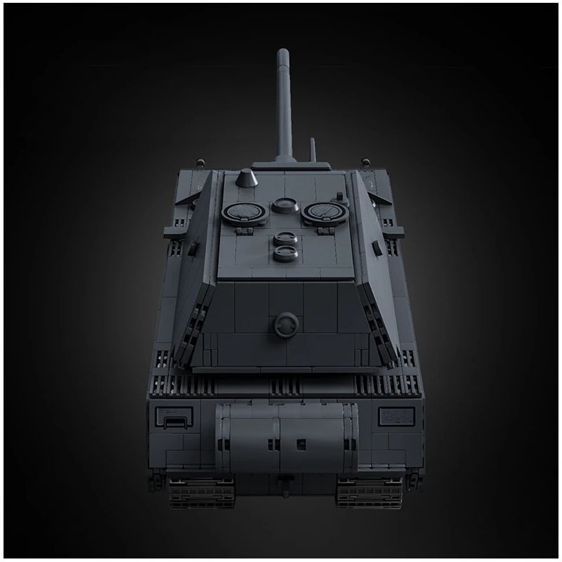 12GO 97016 Panzer VII Maus Xếp hình lắp ráp ghép mô hình Xe tăng siêu nặng Maus 1:28