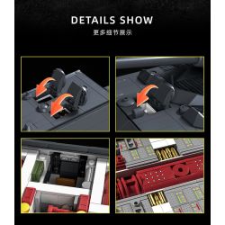 12GO 97016 Panzer VII Maus Xếp hình lắp ráp ghép mô hình Xe tăng siêu nặng Maus 1:28