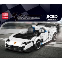 MouldKing 27110 Lamborghini SC20 Xếp hình lắp ráp ghép mô hình Siêu xe mui trần Lamborghini SC20