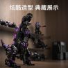 Takuki T1101 Xếp hình lắp ráp ghép mô hình Quái thú cơ khí ngũ biến