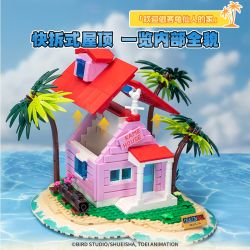 Pantasy 87002 DragonBall Xếp hình lắp ráp ghép mô hình Dragon Ball: Ngôi nhà cổ tích của Rùa