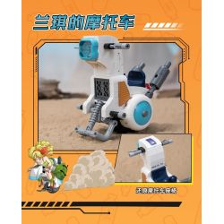 Pantasy 87006 Lunch's Motorcycle Xếp hình lắp ráp ghép mô hình Dragon Ball: Xe máy của Lan Qi