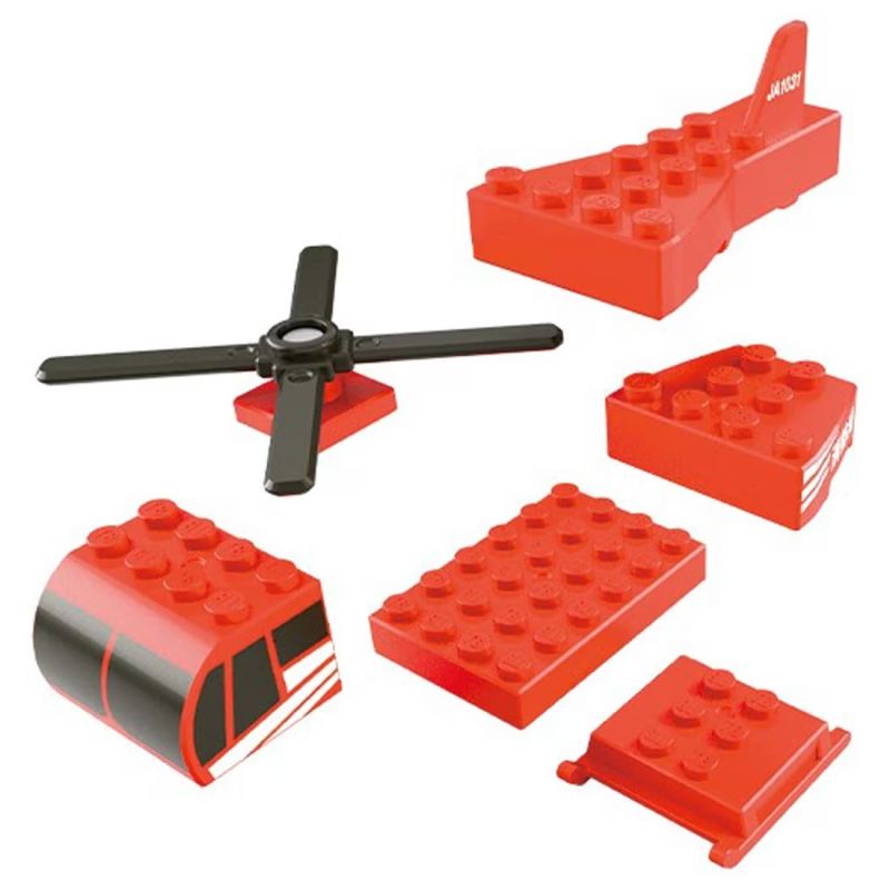 Tomica 991083 Helicopter Xếp hình lắp ráp ghép mô hình trực thăng