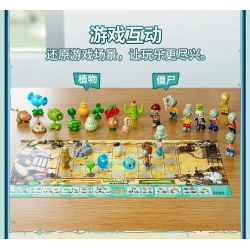 GUDI 60035 Xếp hình lắp ráp ghép mô hình Plants vs Zombies Blind Box Minifigure thứ 6