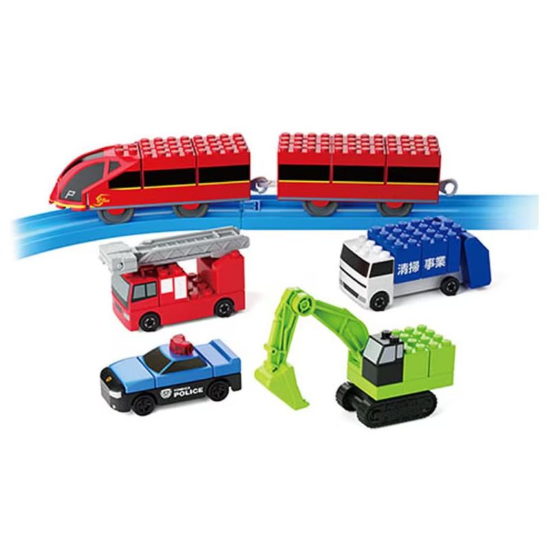Tomica 902614 Mix & Play DX SET Xếp hình lắp ráp ghép mô hình Trộn và chơi DX SET