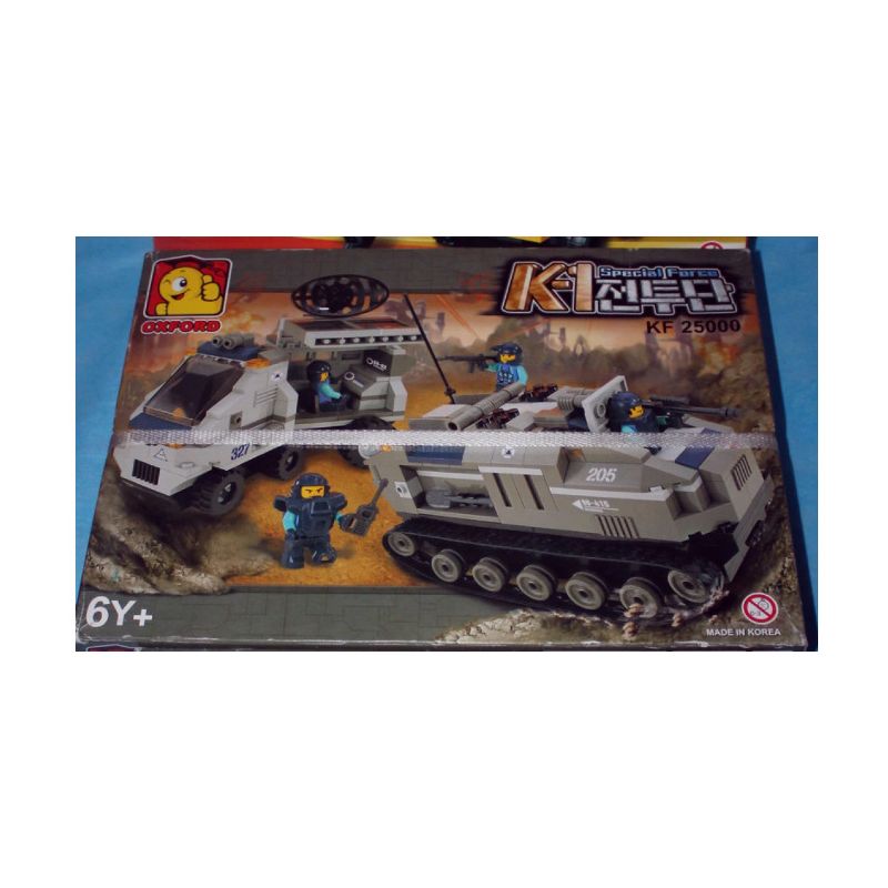 OXFORD KF25000 Xếp hình lắp ráp ghép mô hình Nhóm tác chiến K1